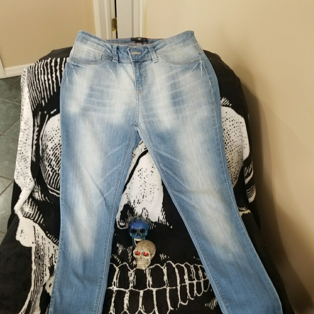 Cello white washed jeans